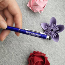 Wholesale Price Good Quality touch stylus pen customized logo printing  laser engarved gifts small wedding gift favors 2024 - buy cheap