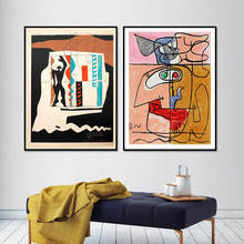 Le Corbusier-impresión en lienzo de exposición, póster clásico Vintage, imágenes de arte de pared Retro, pintura abstracta de Arte Fino, decoración para sala de estar 2024 - compra barato