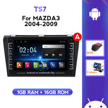 Radio Estéreo de coche para Mazda 3, 2004-2009, navegación GPS, soporte de Control de volante, vídeo 1080P, Bluetooth, teléfono y música, WiFi 2024 - compra barato