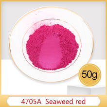 Seaweed Red Pearl Powder Pigment Mineral Mica Powder DIY Dye Colorant for Soap Automotive Arts Craft 2024 - buy cheap
