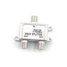 Novo cabo divisor de cabo coax digital hd bidirecional moca 5-1000 mhz, conector via satélite para tv projetado para satv/catv 2024 - compre barato