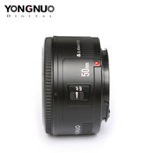 YONGNUO YN EF 50mm f/1.8 AF Lens for Canon EOS 350D 450D 500D 600D 650D 700D Camera Lens Aperture Auto Focus  f1.8 Lens 2024 - buy cheap