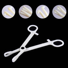 1PC Acrylic Body Piercing Clamp Professional Disposable Plier Open Forcep Tool Ear Lip Navel Nose Septum for Body Piercing Kits 2024 - купить недорого