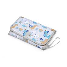 Popular Newborns Foldable Waterproof Baby Diaper Changing Mat Portable Changing Pad Diaper Diaper Baby Changing for Home Travel 2024 - buy cheap