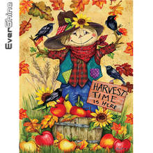 Evershine 5D DIY Diamond Embroidery Scarecrow Mosaic Art Full Square Diamond Painting Cartoon Handmade Gifts Autumn Decorations 2024 - buy cheap