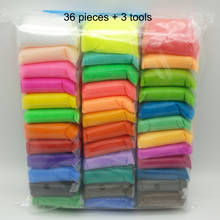 36 Color/Set Polymer Light Clay слайм Fluffy Soft Plasticine Toy Modelling Clay Playdough слайм Toys DIY Creative Clay Kid Gift 2024 - buy cheap