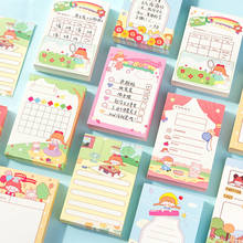 Yisuremia Kawaii 100 Sheets Memo Pads Note Paper To Do List Check List Daily Planner Notepad Paperlaria Korean School Stationery 2024 - buy cheap