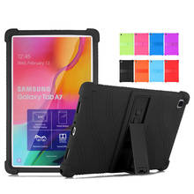 Caso para Samsung Galaxy Tab S7 S7 + T870 T970 A7 2020 T500 S6 Lite 10.4 P610 10.1T510 S5E 10.5 T720 Crianças Caso Capa de Silicone Macio 2024 - compre barato