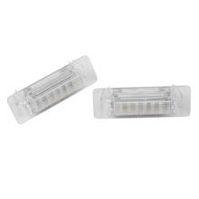 Luces LED para matrícula de Mercedes Benz W210 W202 E300 E55 C230, lámpara sin Error, 12V, 6500K, luz blanca para matrícula 2024 - compra barato