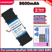 8600 мА/ч, NC140BW1-2S1P Аккумулятор для ноутбука Lenovo IdeaPad 100S 0813002 80R9 100S-14IBR 100S-141BR 2ICP4 5B10K65026 V15-IWL 2024 - купить недорого