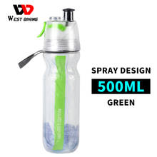 WEST BIKING-botella de agua de doble capa para bicicleta, 500ML, deportiva, con aislamiento, para mantener la frescura 2024 - compra barato