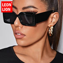 LeonLion Square Sunglasses Women 2021 Wholesale Vintage Luxury Brand Glasses Female Gradient Shades Eyewear Small Oculos De Sol 2024 - buy cheap