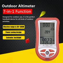 7-in-1 Handheld Altimeter Electronic Height Altitude Meter Thermometer Outdoor Fishing Barometer Weather Instrument 2024 - buy cheap