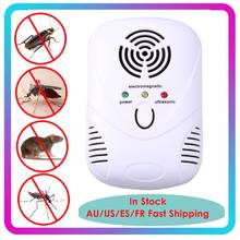 110-250V/6W Electronic Ultrasonic Mouse Killer Mouse Cockroach Trap Mosquito Repeller Insect Rats Spiders Control US/EU Plug 2024 - buy cheap