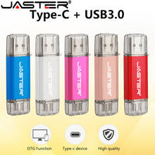 JASTER Hotsale  OTG Usb Stick Type C Pen Drive 128GB 64GB 32GB 16GB USB Flash Drive 3.0 High Speed Pendrive for Type-C Device 2024 - buy cheap