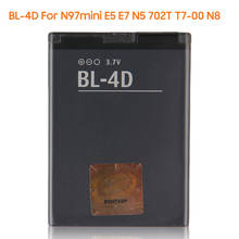 yelping BL-4D Phone Battery For Nokia N97mini E5 E7 N5 702T N8 1200mAh 2024 - buy cheap