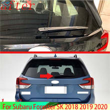 For Subaru Forester SK 2018 2019 2020 Decorate Accessories ABS Chrome Matte Rear Window Wiper Arm Blade Cover Trim 2024 - buy cheap