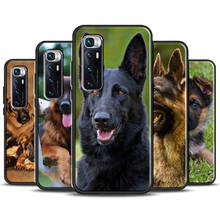 Capa para cachorro da alemanha, capa para poco x3 pro f1 f2 f3 m3, coque para xiaomi sheep mi 11 note 10 lite mi 11 ultra 10t pro 2024 - compre barato