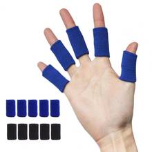 Wholesale 5/10Pcs Outdoor Basketball Volleyball Finger Sleeve Guards Thumb Protectors 2024 - buy cheap