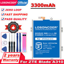 LOSONCOER-batería ICP37/54/72SA para teléfono móvil ZTE Blade A310, 3,8 V, 3300mAh, número de seguimiento 2024 - compra barato