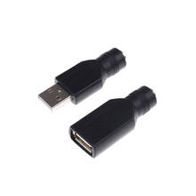 5V 5,5x2,1mm Dc Usb 2,0 conectores adaptador de ordenador portátil a Usb macho/hembra convertidor 2024 - compra barato