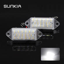 Sunkia-lâmpada de led para mitsubishi lancer 2006-2014, erro, 2 peças, super clara, chip de led 2024 - compre barato