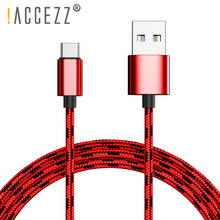 !ACCEZZ 2.4A USB Type C Fast Charging Data Cable for Samsung S10 S9 Huawei P40 Mate 30 Xiaomi Mobile Phone Type-C Charger Cable 2024 - buy cheap