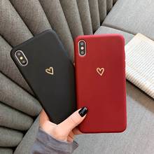 Love Solid Color Soft Silicone Couples Case For Xiaomi Mi Note 10 Pro 9 SE 9T Pro A3 A2 Lite Redmi Note 9s 8 Pro 7 8T 8A 10T 2024 - купить недорого