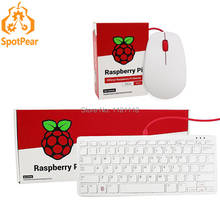 Raspberry Pi официальная клавиатура, мышь для Raspberry Pi 4B/ 3B +/3B/Zero W 2024 - купить недорого