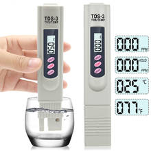 Bolígrafo portátil TDS, medidor Digital de agua, filtro de medición de calidad del agua, herramienta de medición de pureza, 1 ud. 2024 - compra barato