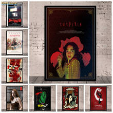 Suspiria-Póster clásico de película de terror, pintura en lienzo, imágenes artísticas de pared, carteles e impresiones para decoración del hogar 2024 - compra barato