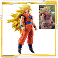 Оригинальная коллекционная игрушка Bandai Dragon Ball Super Saiyan SC Son Goku, экшн-модель, игрушки для детей 2024 - купить недорого
