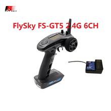 FlySky-transmisor con receptor de FS-GT5 para coche y barco a control remoto, FS-BS6, 2,4G, 6 canales, AFHDS 2023 - compra barato