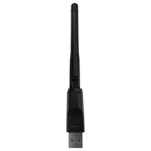 Adaptador sem fio 802.11b/g/n do lan da placa de rede 802.11b/g/n da antena mtk7601 de wifi de rt5370 usb 2.0 150 mbps com antena rotatable 2024 - compre barato