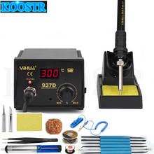 High quality 110V/220V 45W YIHUA 937D Eruntop Constant Temperature Antistatic Soldering Station Solder Iron 2024 - buy cheap