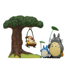 Boneco totoros mei árvore de brinquedo, boneco para crianças do anime hayao miyazaki próximo jardim fada figura de ação artesanato para presente 2024 - compre barato