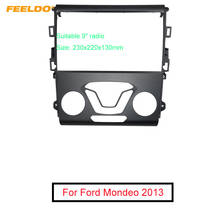 Автомобильная рамка для аудиосистемы FEELDO 2DIN, адаптер для Ford Mondeo 9 ", большой экран, DVD-плеер, приборная панель, комплект рамок 2024 - купить недорого