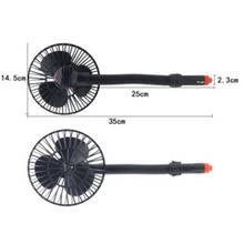 1PC 12V Mini Car Fan Cigarette Lighter Caravan Truck Boat Vehicle Cooler cigarette lighter charger 12V  Material: plastic 2024 - buy cheap