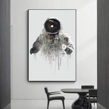 Graffiti Art Abstract Portrait Posters and Prints Canvas Abstract Astronaut Wall Art Pictures for Home Decoration Room Decor 2024 - buy cheap