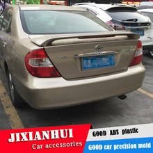 Spoiler traseiro para toyota camry 2003 a 2005, spoiler abs de plástico, asa traseira cor 2024 - compre barato