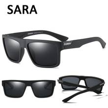 Gafas de sol polarizadas para hombre y mujer, lentes de sol masculinas con revestimiento cuadrado y montura negra, adecuadas para conducir y pescar, de marca de lujo 2024 - compra barato