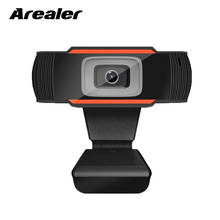 720p webcam hd foco automático computador câmera usb web câmera com construído-in microfone de redução de ruído webcam para computador portátil desktop 2024 - compre barato