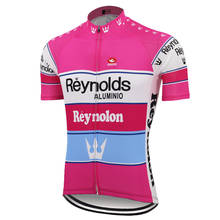 Pink cycling jersey go pro bike clothing men short sleeve maillot ciclismo bicycle clothes mtb jersey 2024 - buy cheap