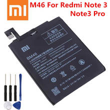 Original Replacement BM46 Battery For Xiaomi Redmi Note 3 Pro Hongmi Note3 Redrice Note 3 Genuine Phone Battery 4050mAh 2024 - buy cheap