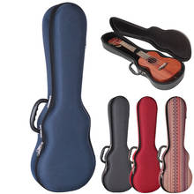 Estuche para ukelele Soprano de 21 pulgadas, caja dura de EVA, mochila ligera a prueba de presión, colorida y portátil, bolsas para guitarra 2024 - compra barato