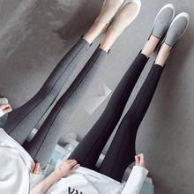 Plus Size 5XL Quality Cotton Leggings Black Gray Women Casual High-stretch Leggings Pants High Waist Fitness Leggings Female 2024 - buy cheap