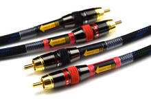 ATAUDIO Hifi RCA кабель высокого качества 4N OFC HIFI 2RCA штекер-штекер аудио кабель DAC D90 A90 E30 D10 AD18 SP200 2024 - купить недорого