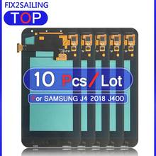 10 шт 5,5 "ЖК-дисплей для samsung Galaxy J4 J400 Sm-j400F/DS Super AMOLED lcd сенсорный экран дигитайзер Замена 2024 - купить недорого