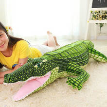 Juguete de peluche de cocodrilo para niños, de gran tamaño muñeco de peluche, regalo 2024 - compra barato