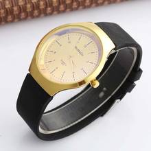 Relógio masculino esportivo, relógios de pulso fino de quartzo com pulseira de silicone, da moda, feminino 2024 - compre barato